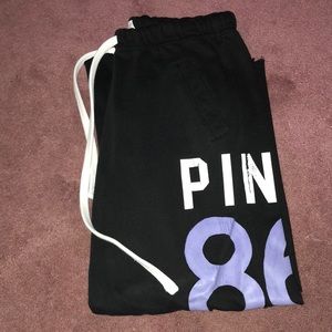 VS pink sweatpants